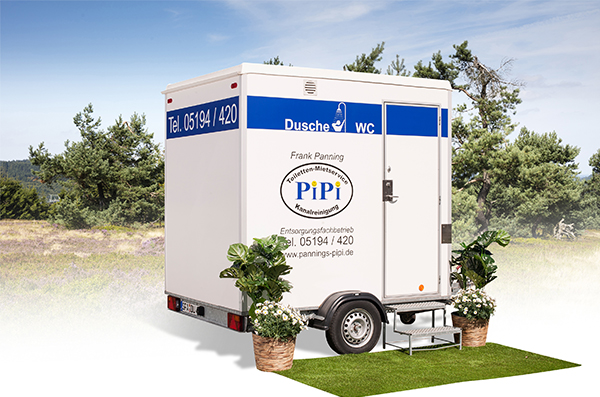 Duschwagen (1 Dusche und 1 WC)
