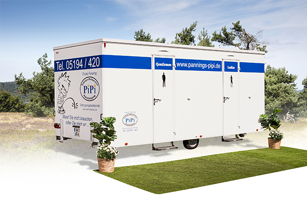 Toilettenwagen XL Toilettenwagen XL